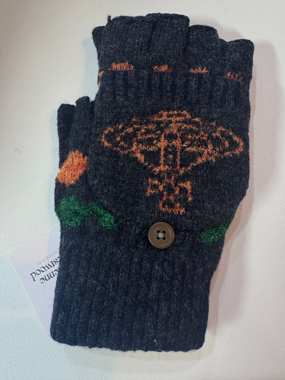 (새상품) 비비안웨스트우드 핑거리스 글러브 / 남자사이즈  상품이미지2