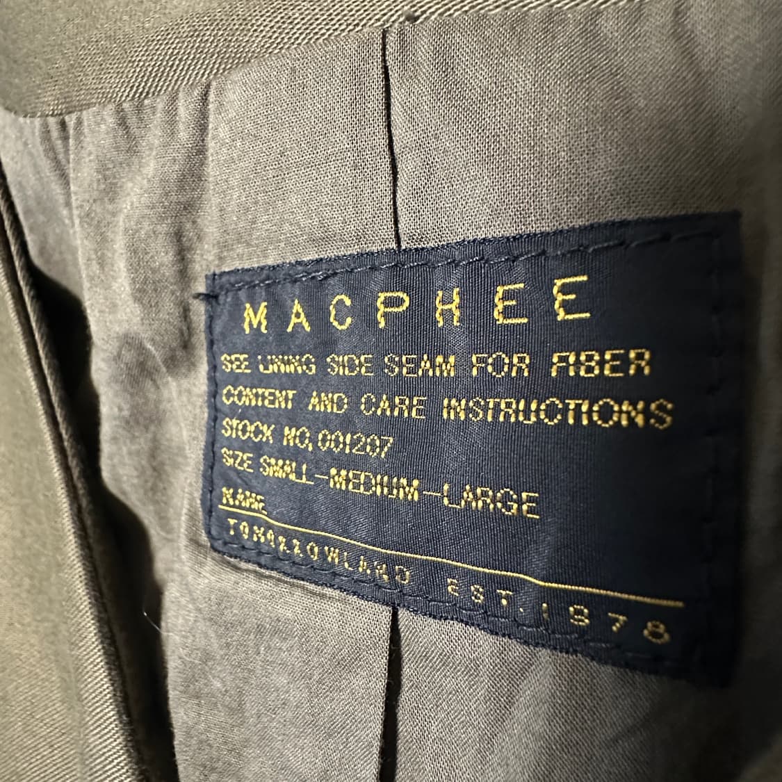 TOMORROWLAND woman military jacket 상품이미지3