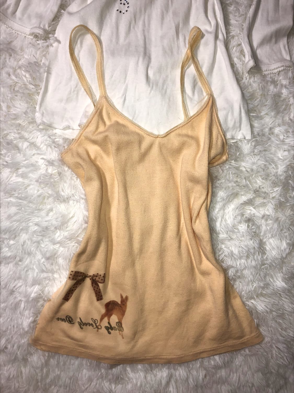 orange babe deer sleeveless top 상품이미지1