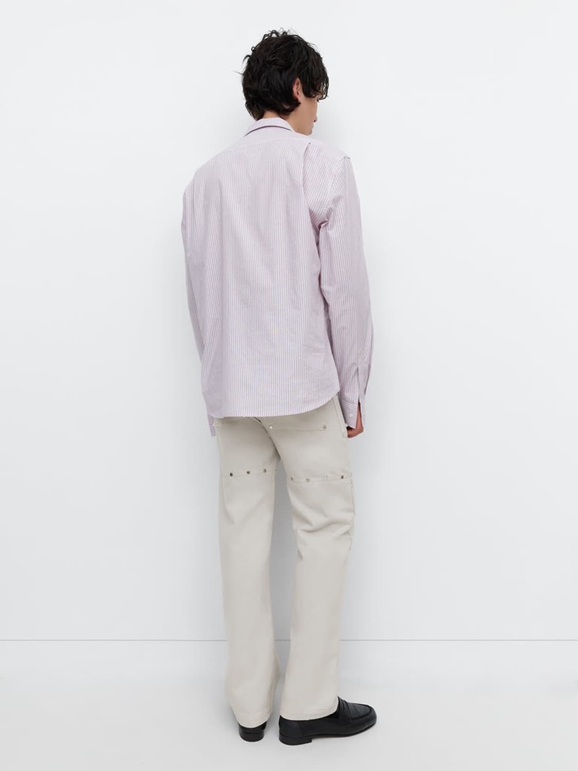 [42,44]기마구아스 Jakob 스터드 팬츠/아이보리 상품이미지3