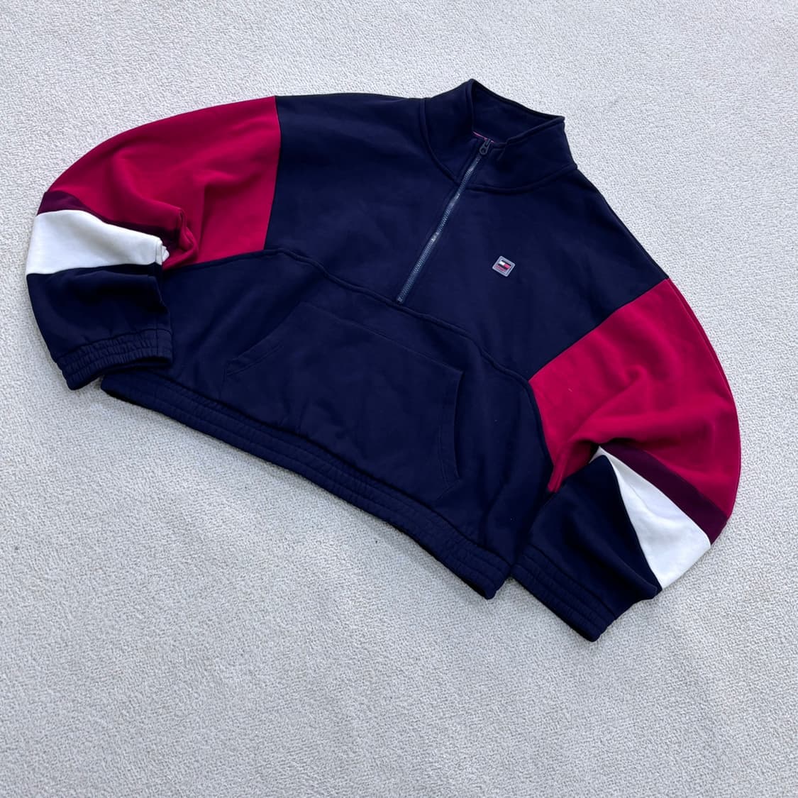 L 타미힐피거 빈티지 크롭 자켓 0423E 상품이미지1