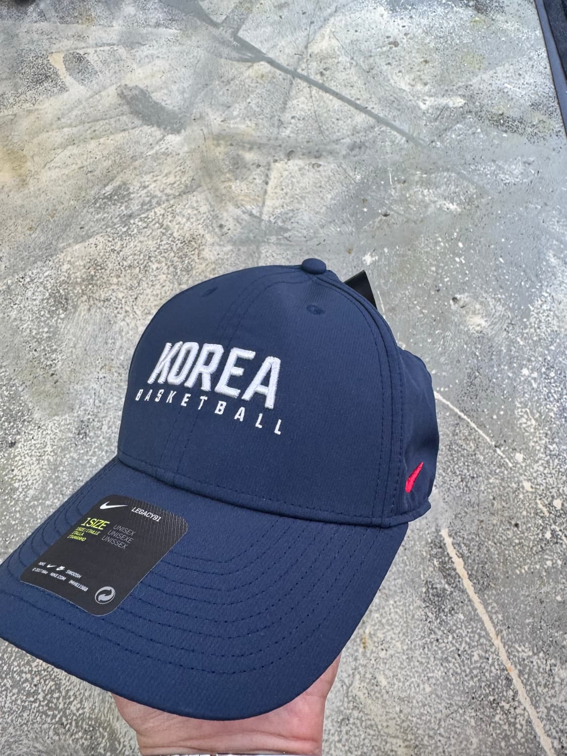 나이키 코리아 패치 팀코리아 베스킷볼 모자 볼캡 러거시 일괄 상품이미지9