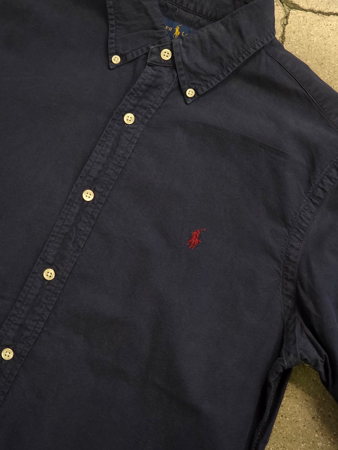 Polo 폴로 네이비 반팔셔츠 상품이미지2