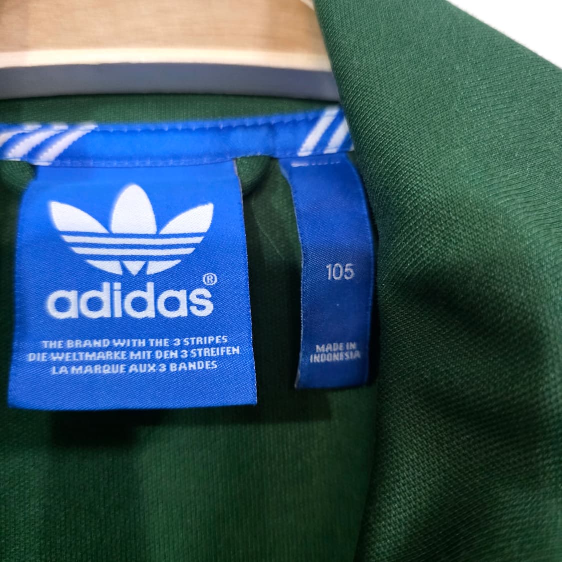 아디다스 유로파 초록 그린 져지 트랙탑 집업 자켓 105 상품이미지7