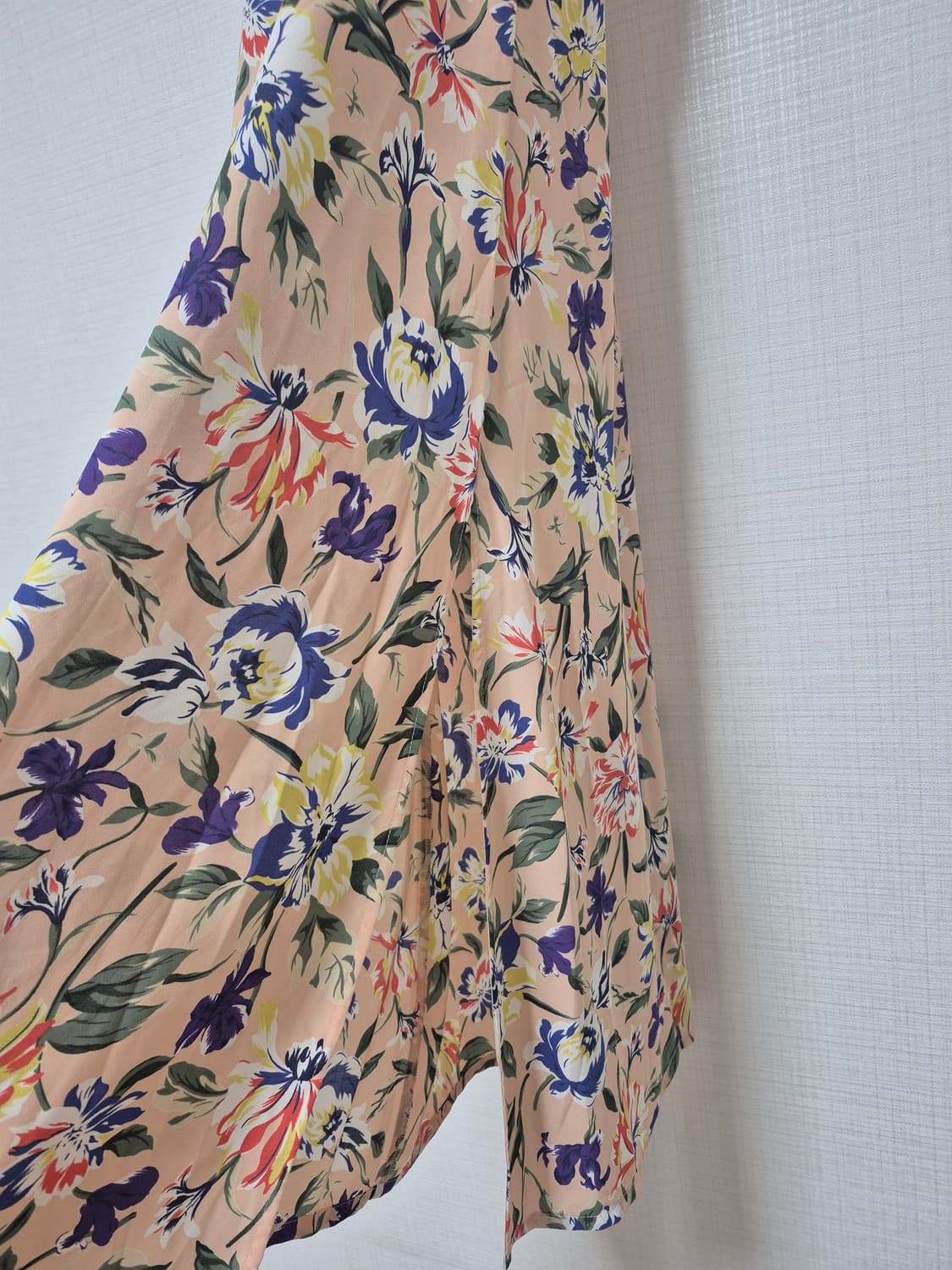 Japanese vintage 핑크플로럴 슬립 드레스 상품이미지2