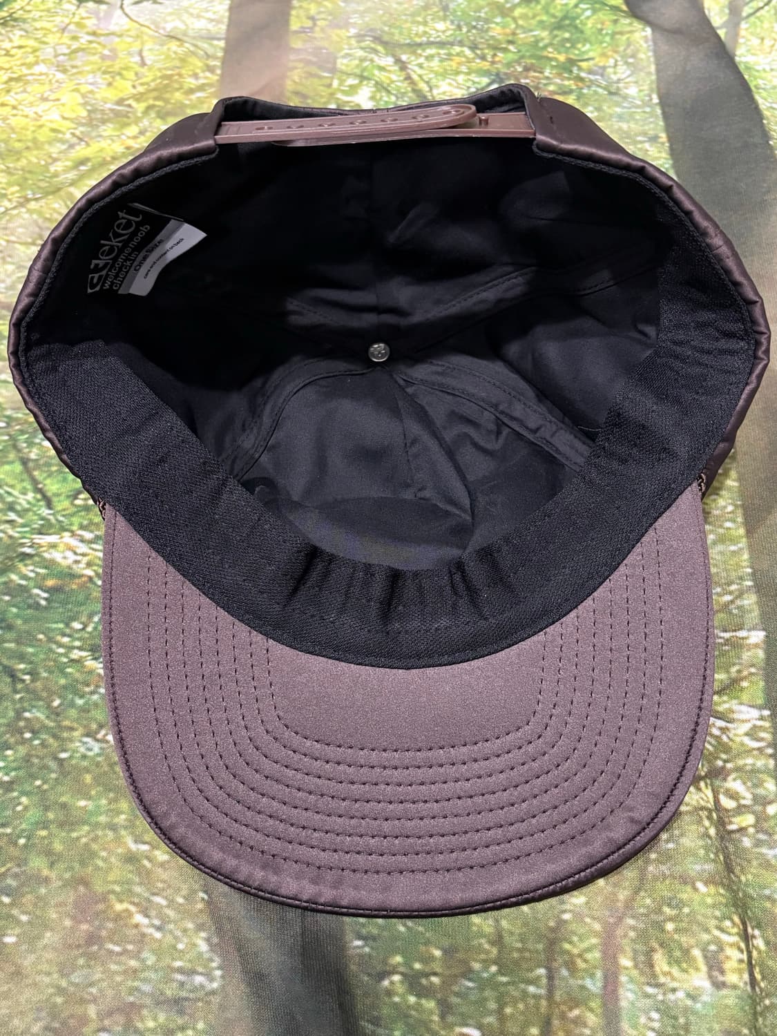 테켓 페리 세틴 캡 다크 브라운 상품이미지4