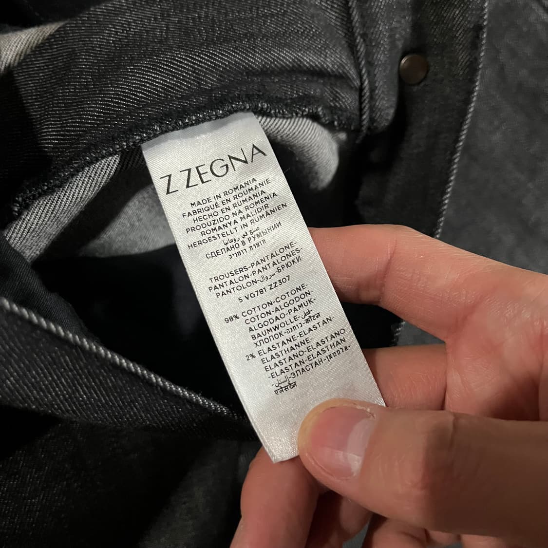 [31] 제냐 신형 흑청데님 상품이미지9