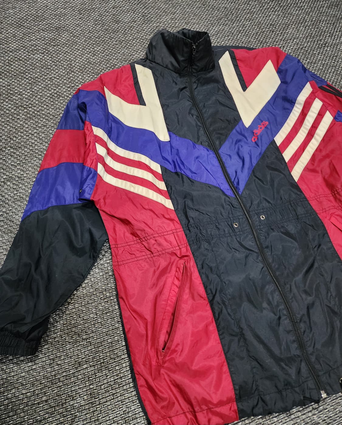 아디다스 올드스쿨 바람막이 자켓 L사이즈 상품이미지7