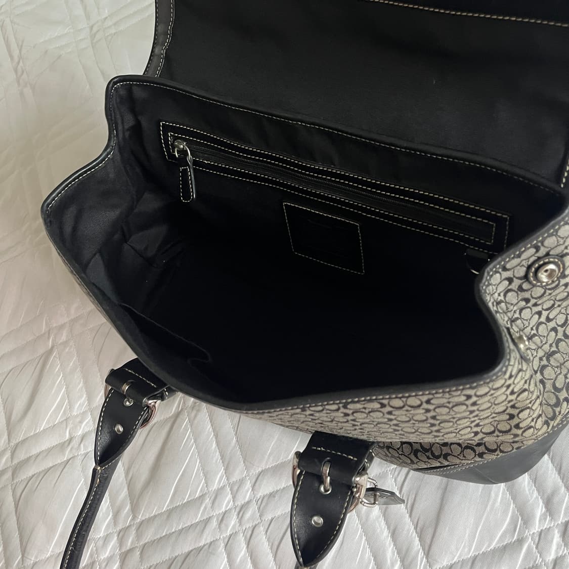 COACH 00's Jacquard  Shoulder Bag 상품이미지7