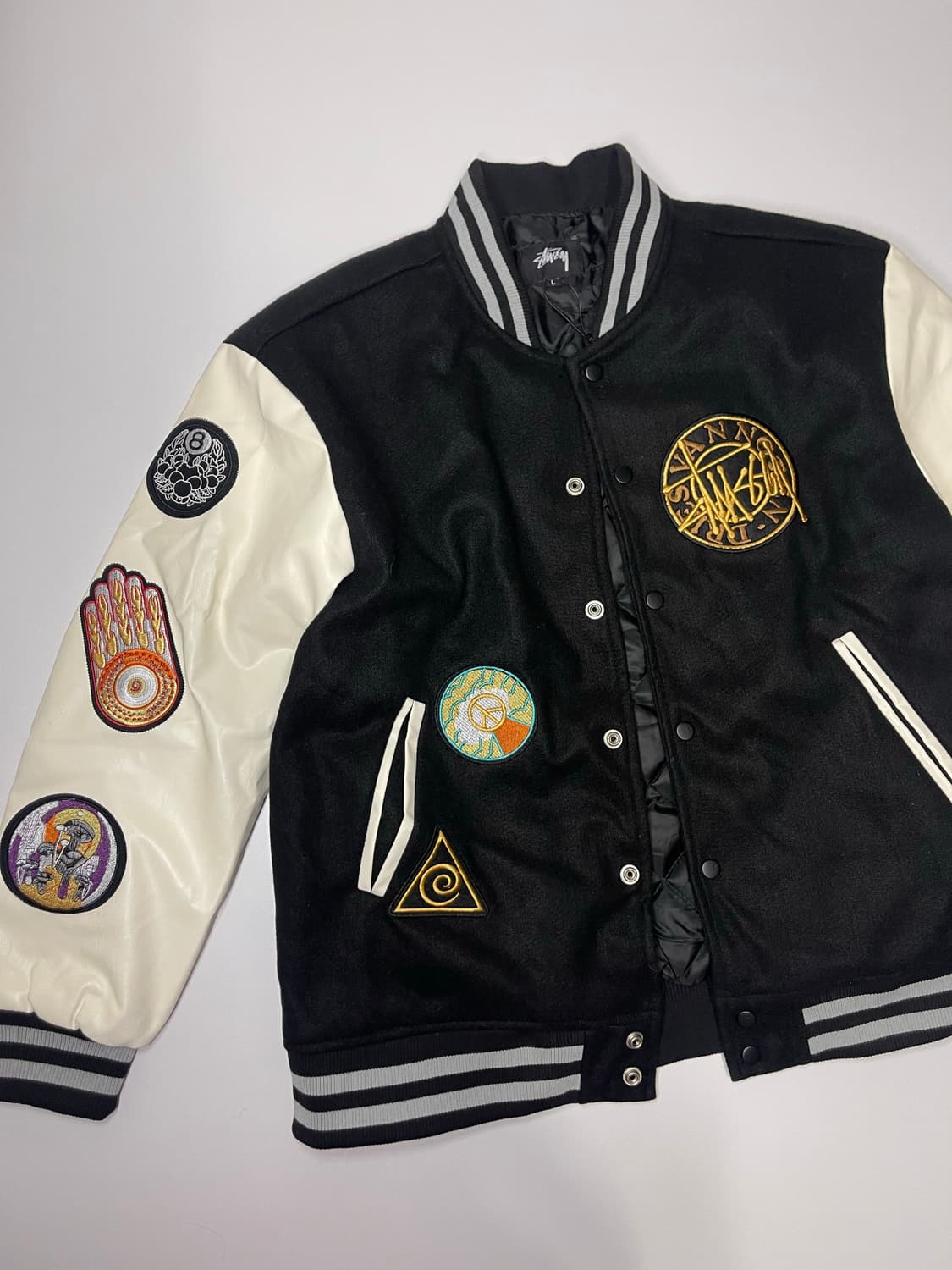 스투시 바시티 자켓 L 상품이미지2