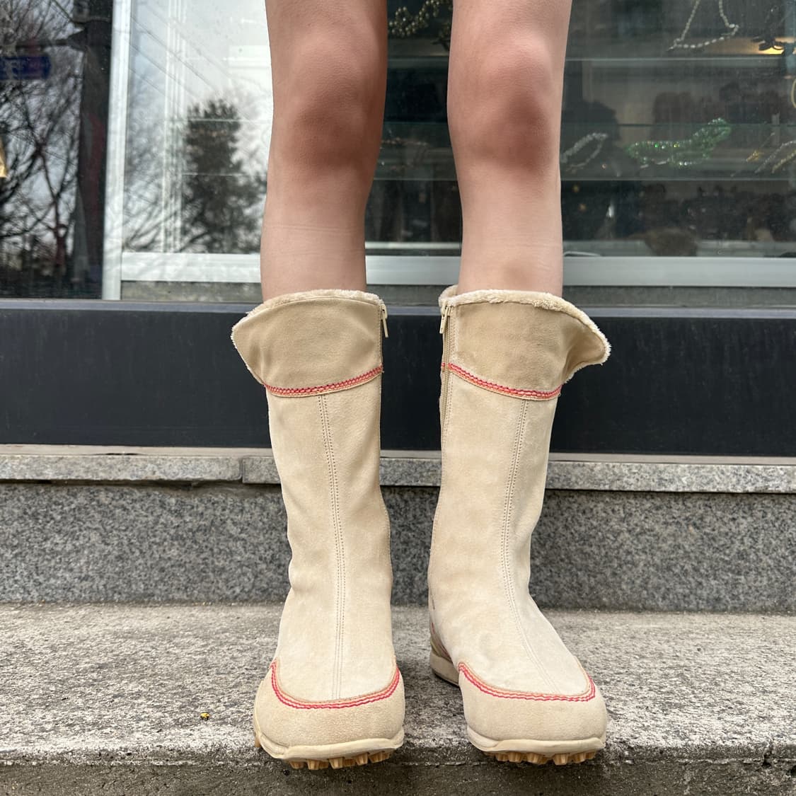 00s 레어 스웨이드 아디다스 샌드 부츠 상품이미지7