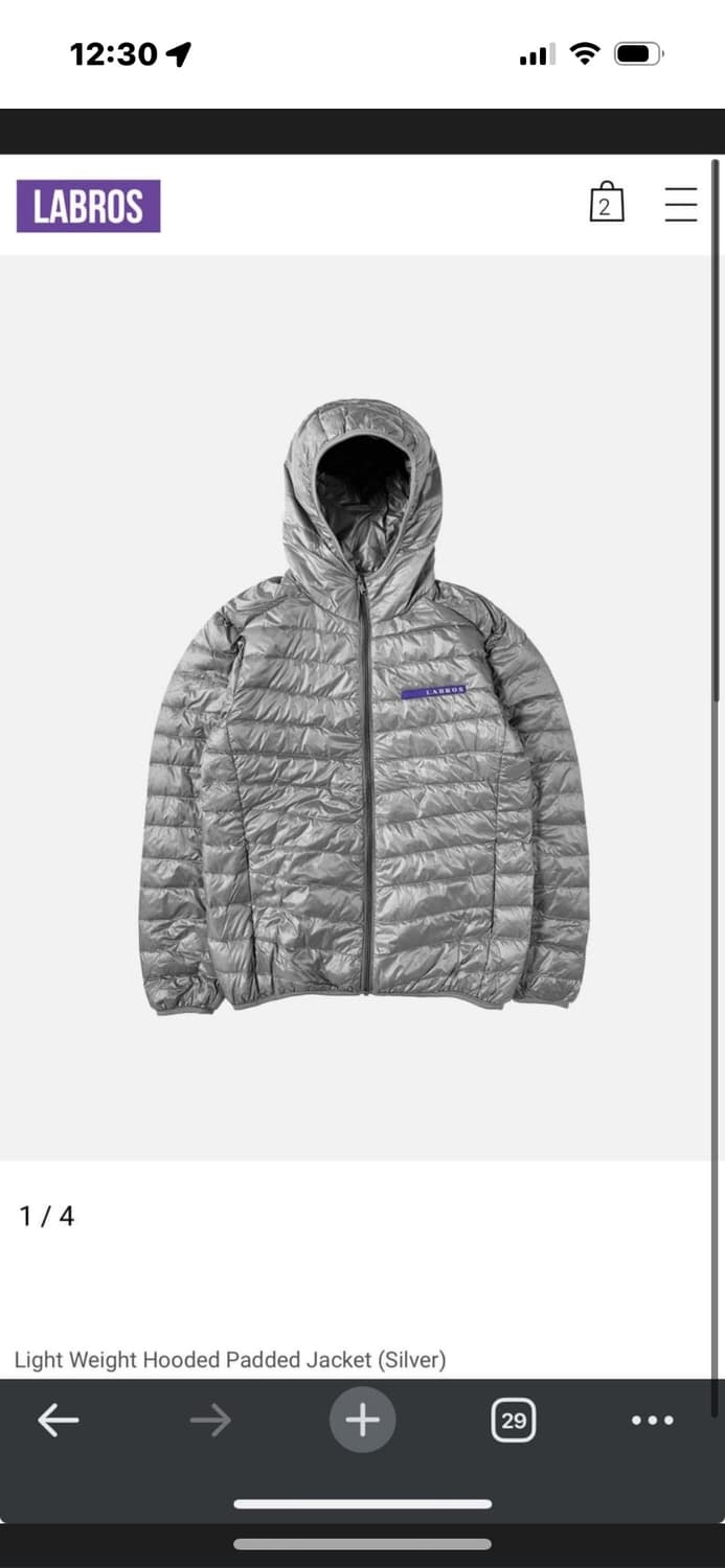 라브로스 패딩 상품이미지1