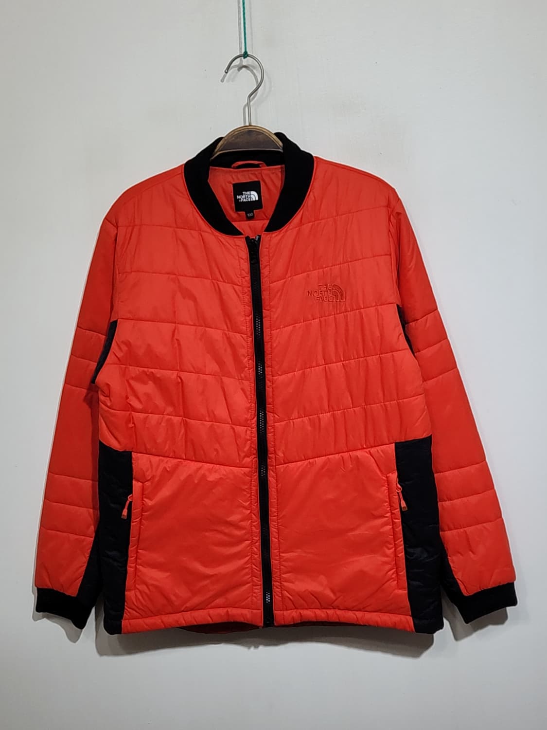 (100) 노스페이스 경량패딩 점퍼 배색 아웃도어 자켓  상품이미지1