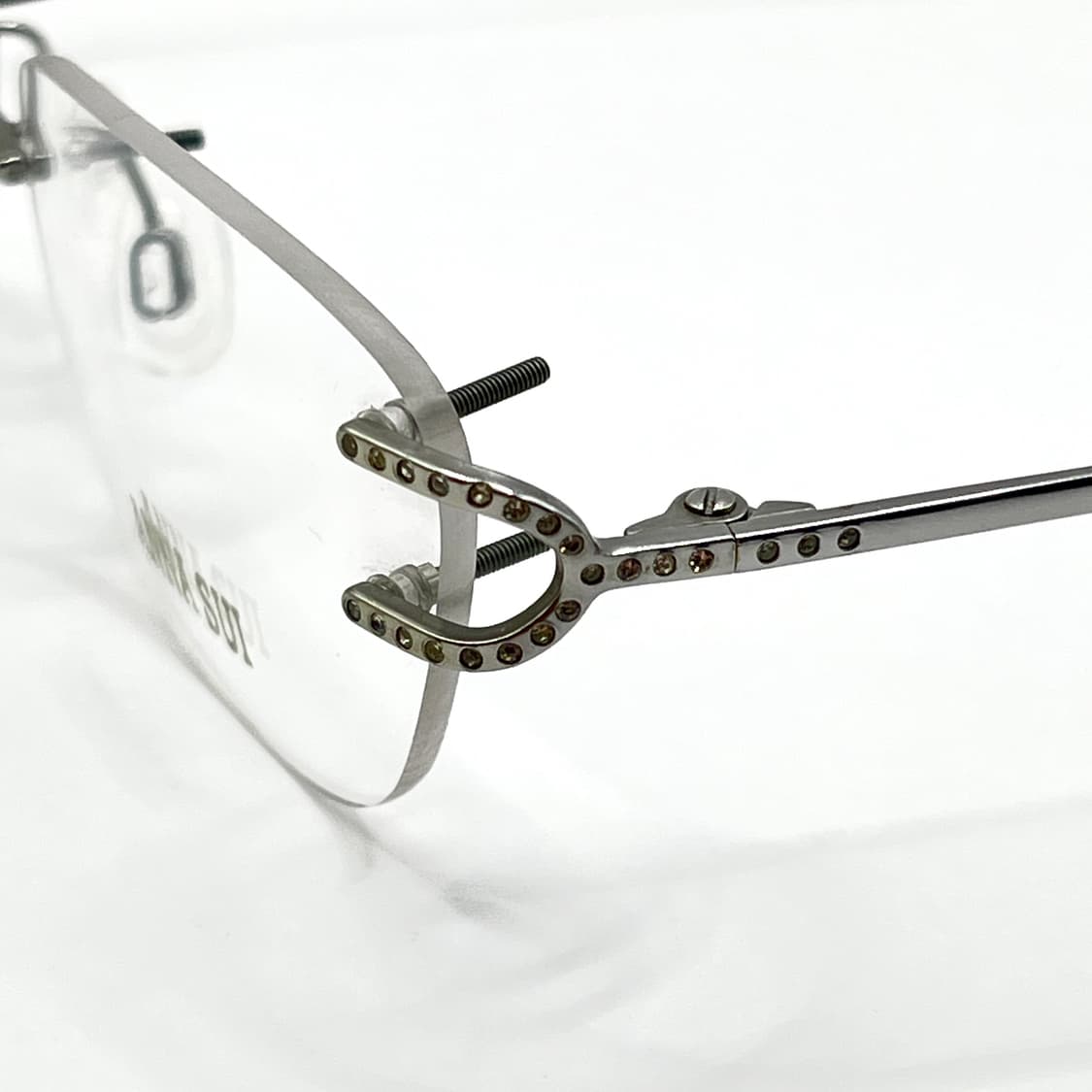 Anna Sui 안나수이 큐빅 무테 안경 상품이미지4