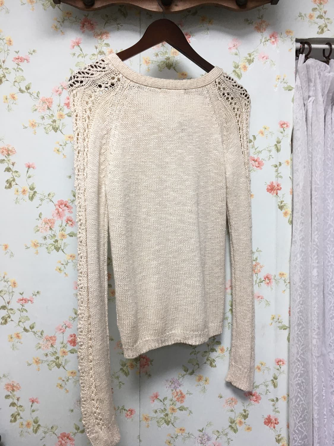 플라워 진주 가디건 상품이미지2