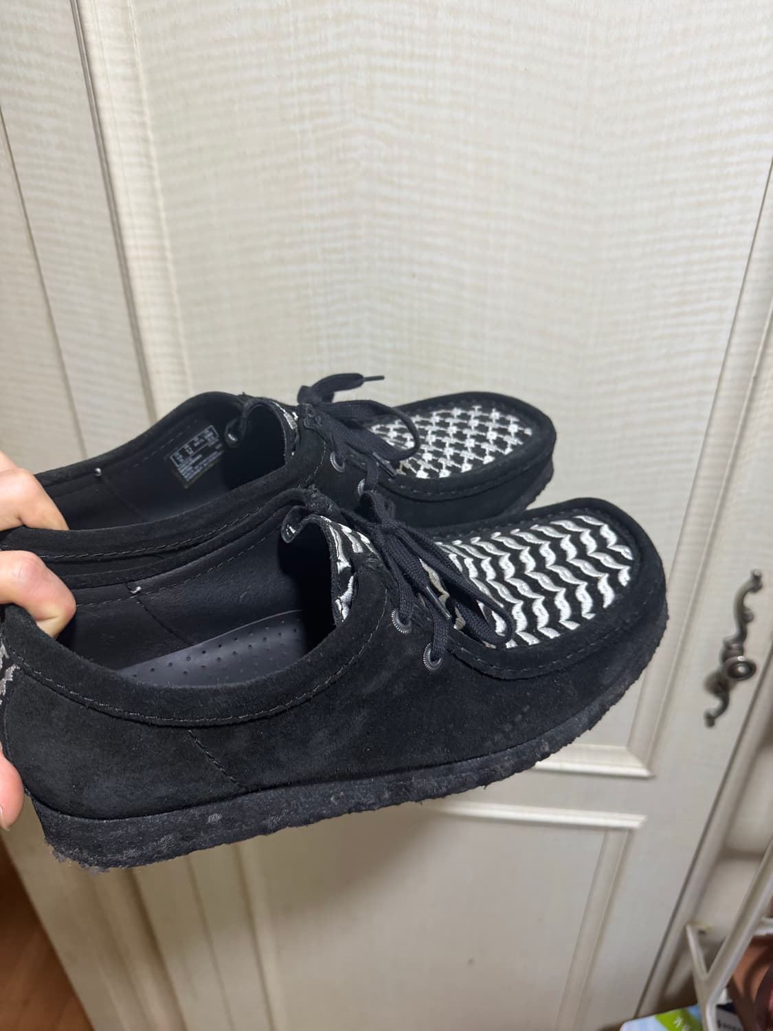 (UK10)클락스 X 슬램잼 왈라비 블랙 상품이미지1