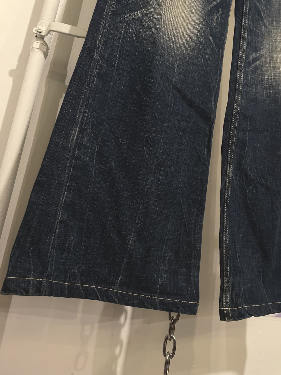 red pepper 레드페퍼 자수 세미 부츠컷 팬츠 상품이미지3