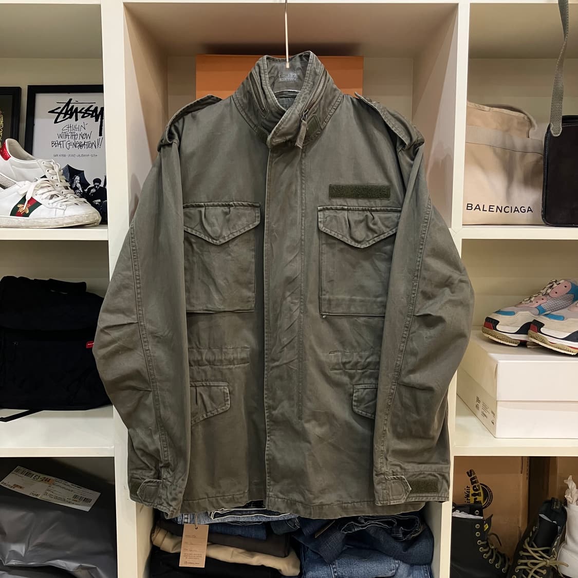 아비렉스 카키 m65 필드 자켓 L 상품이미지1