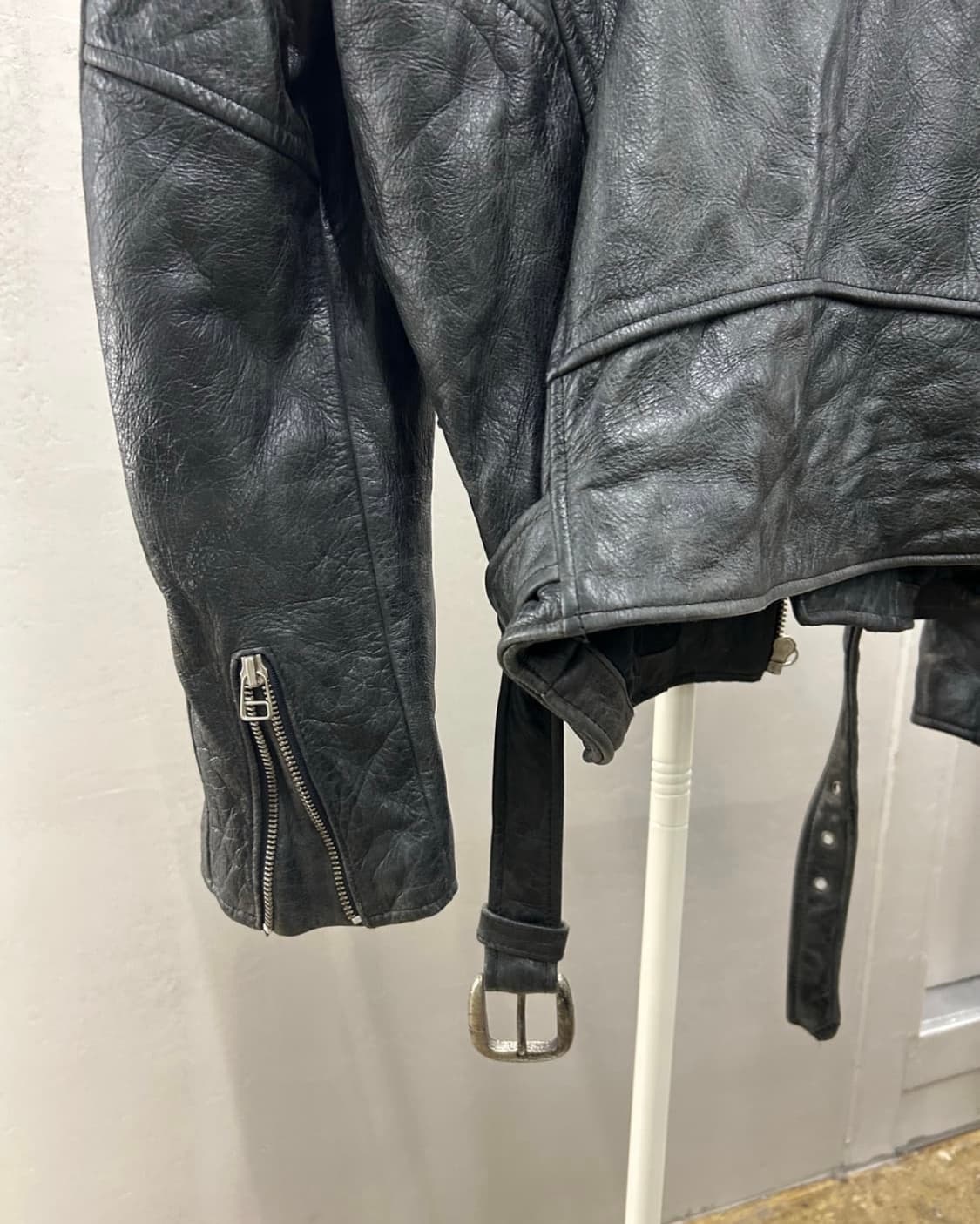 안전지대 소가죽 자켓 상품이미지7