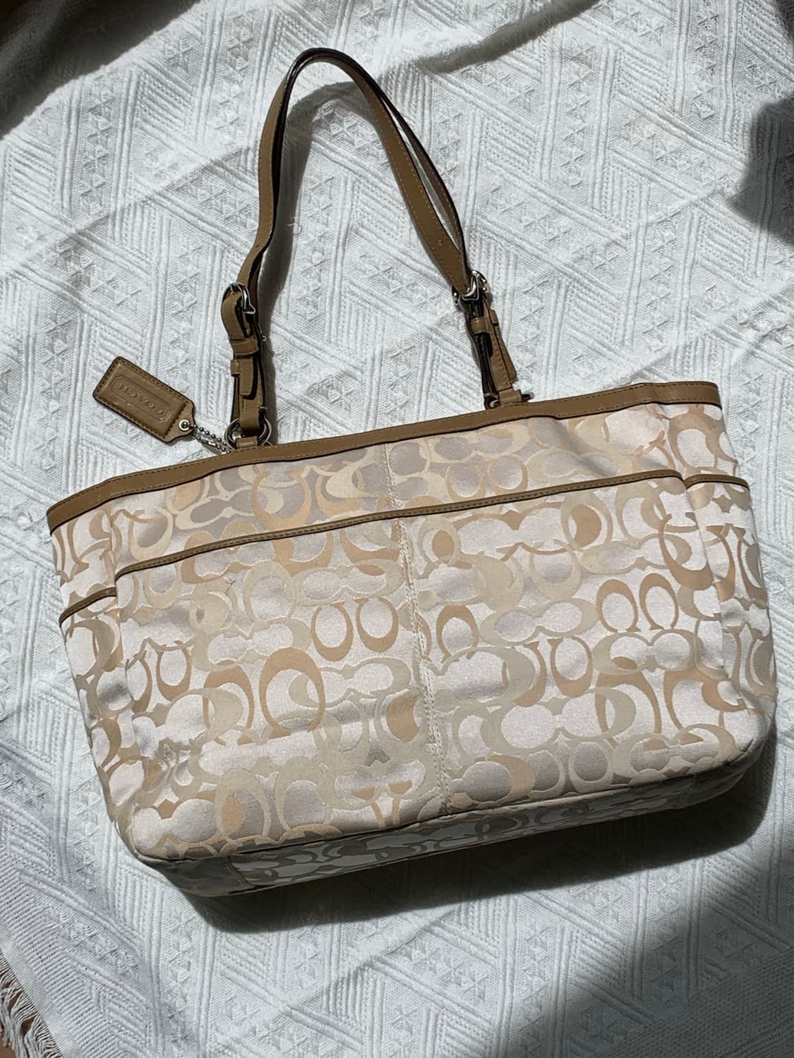 S급 🍋 Coach 레몬 컬러 숄더백 상품이미지2