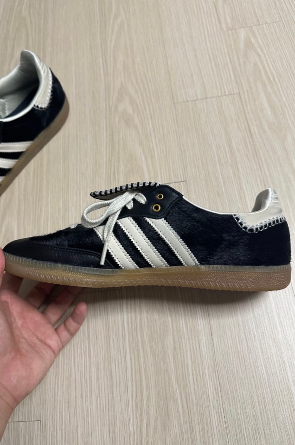 아디다스 / X 웨일즈 보너 포니 삼바 / 블랙 / 280 상품이미지6