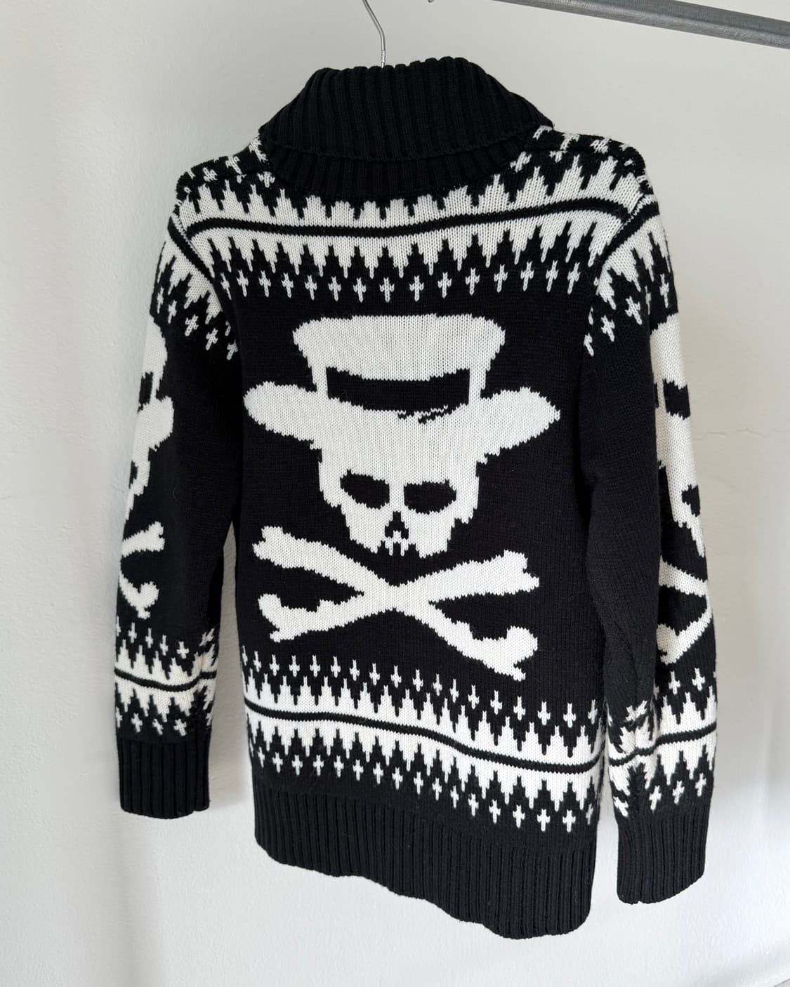 빈티지 니트 집업 상품이미지3