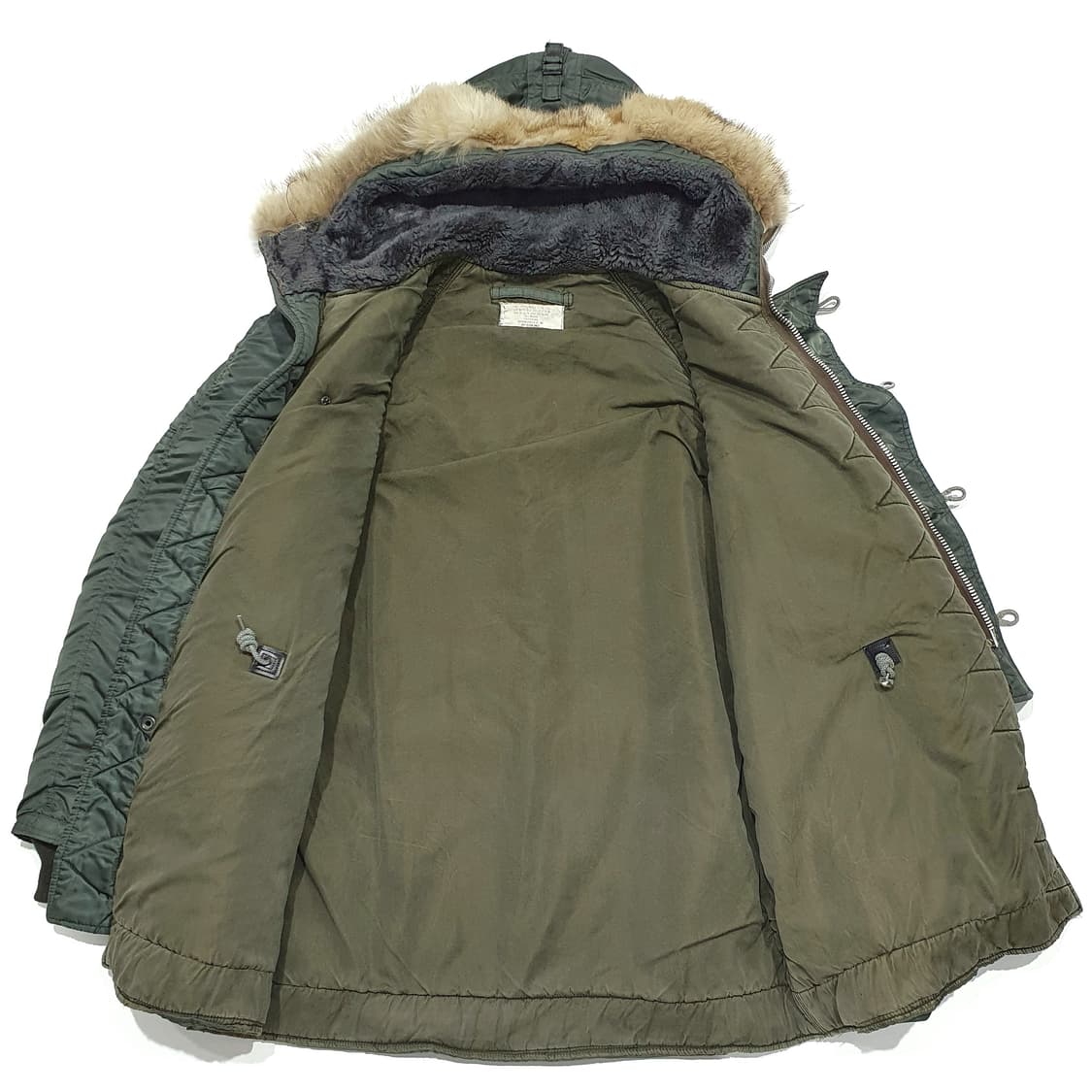 n3b 60s 오리지널 서던 울파일 m (105) 콜드웨더 파카 상품이미지9