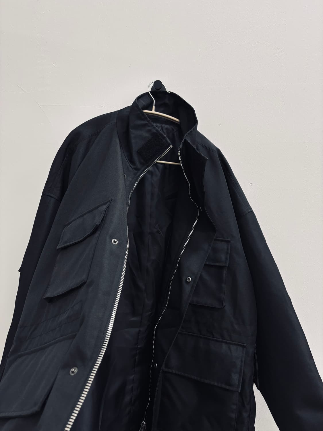 일꼬르소 ILCORSO 포켓 디테일 롱 야상 자켓 상품이미지5