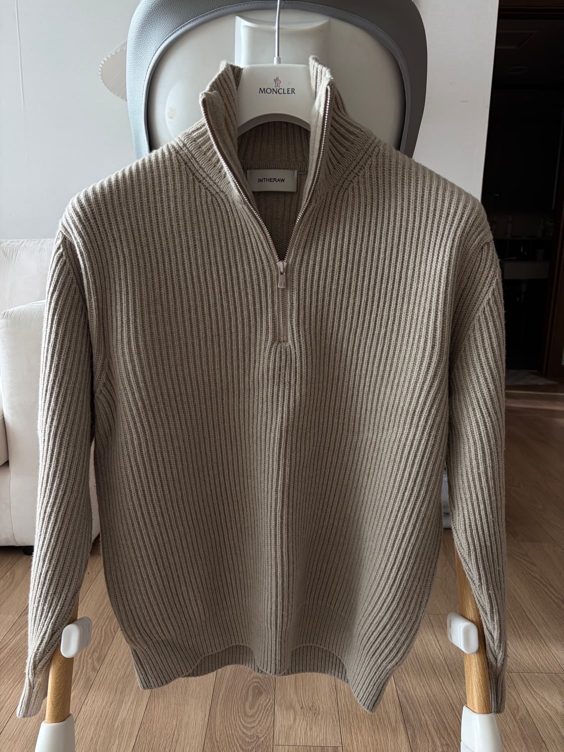 [M] 인더로우 하프집업 니트 상품이미지4