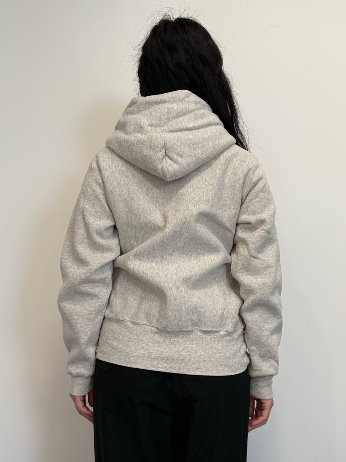 made in USA - 챔피온 리버스 위브 웜업 후드집업 L 여성 상품이미지6