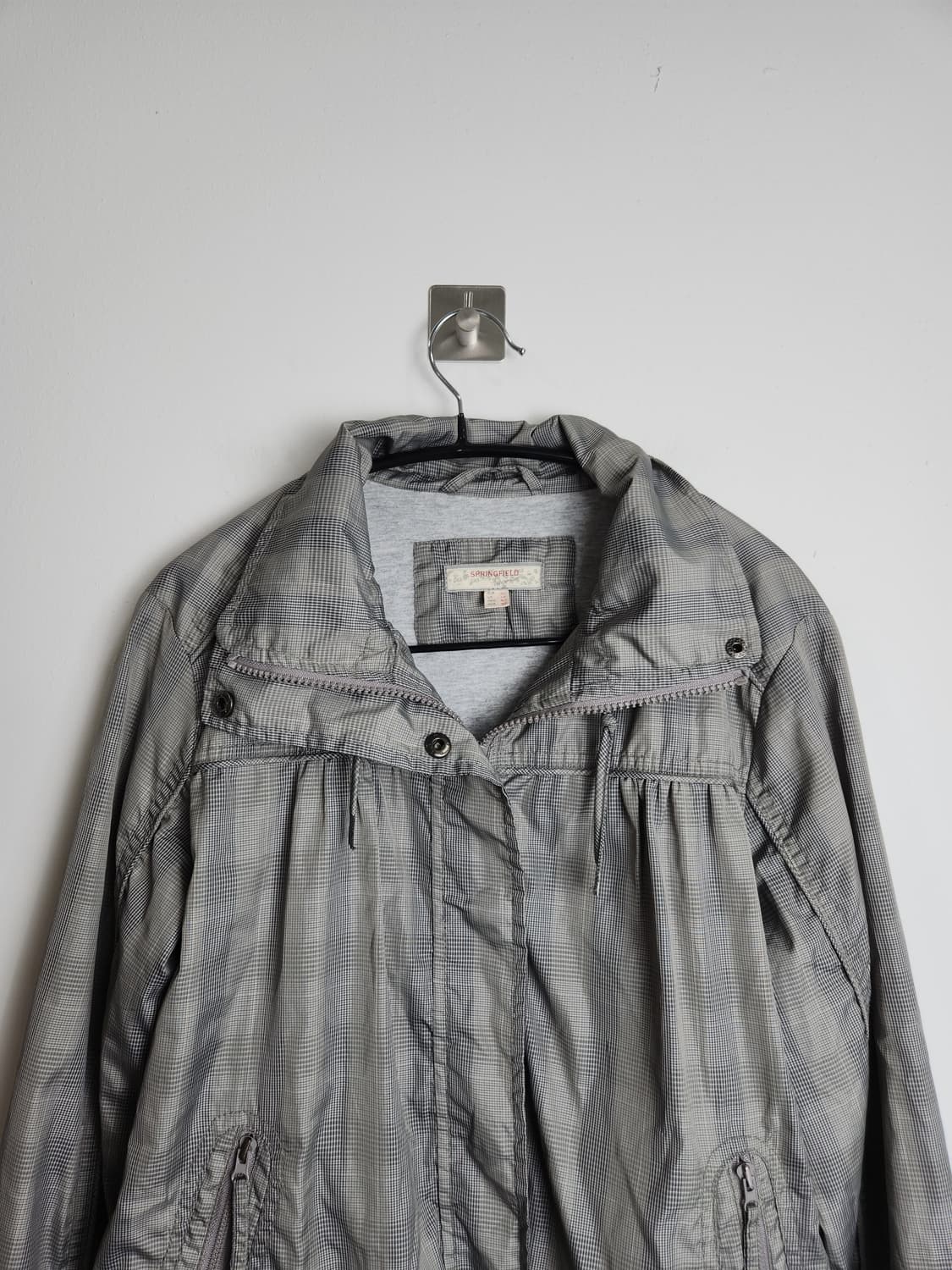 체크 윈드브레이커 자켓 상품이미지6