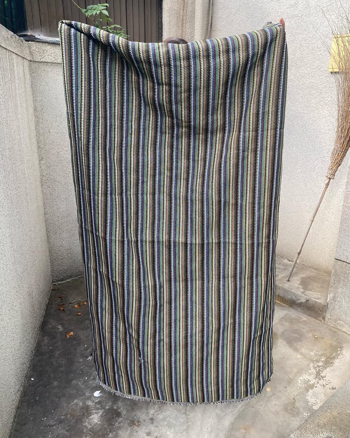 샵아오리 블루패턴 러그 에스닉 카펫 상품이미지2