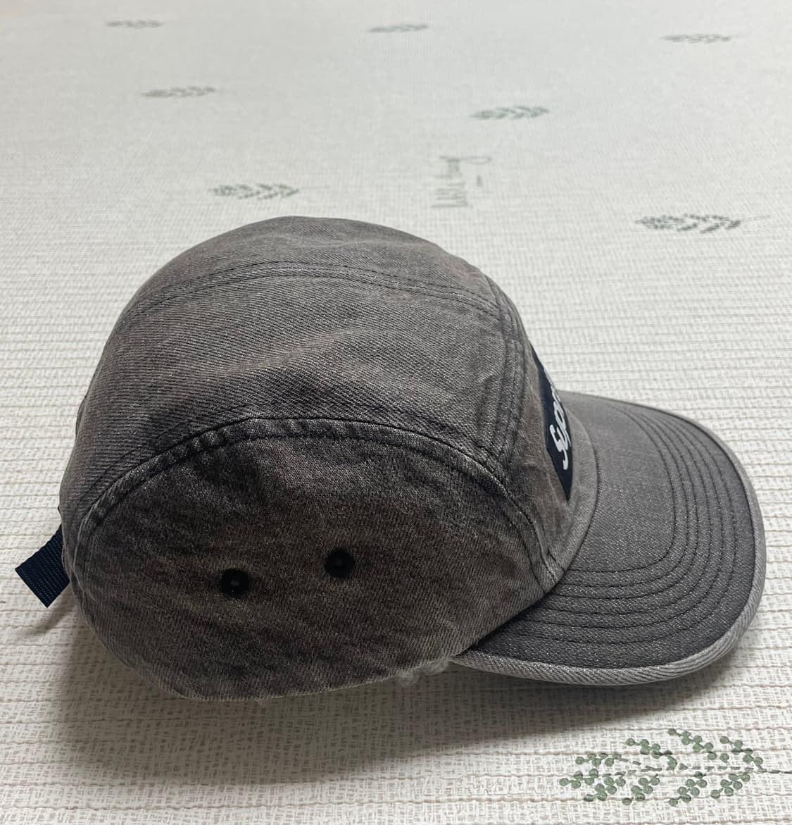 슈프림 데님 캠프캡 블랙 상품이미지3