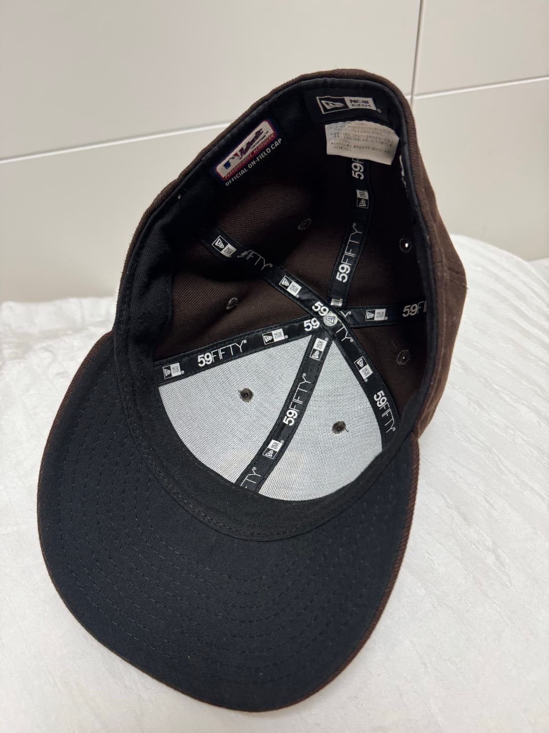 뉴에라 샌디에이고 파드리스 59FIFTY 브라운 캡 상품이미지2