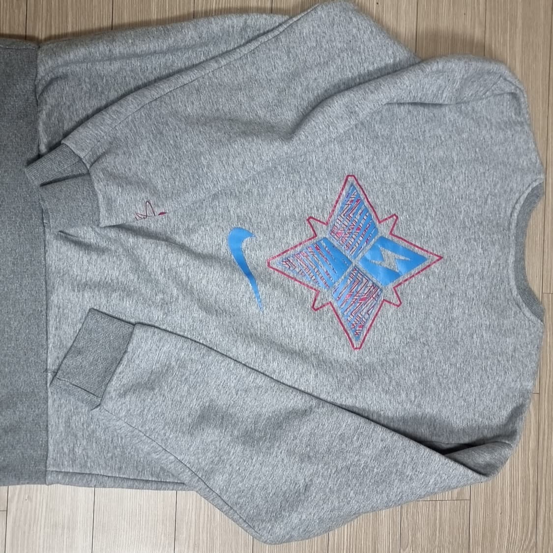 made in usa 나이키 DA HOUSE 맨투맨 회색(105-110) 상품이미지2