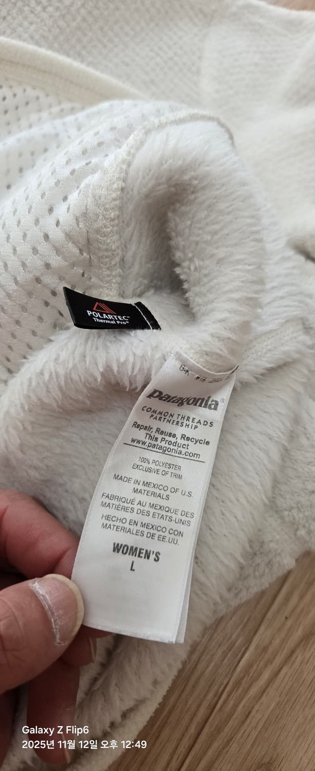 파타고니아 리툴 풀오버 여성 L 상품이미지4