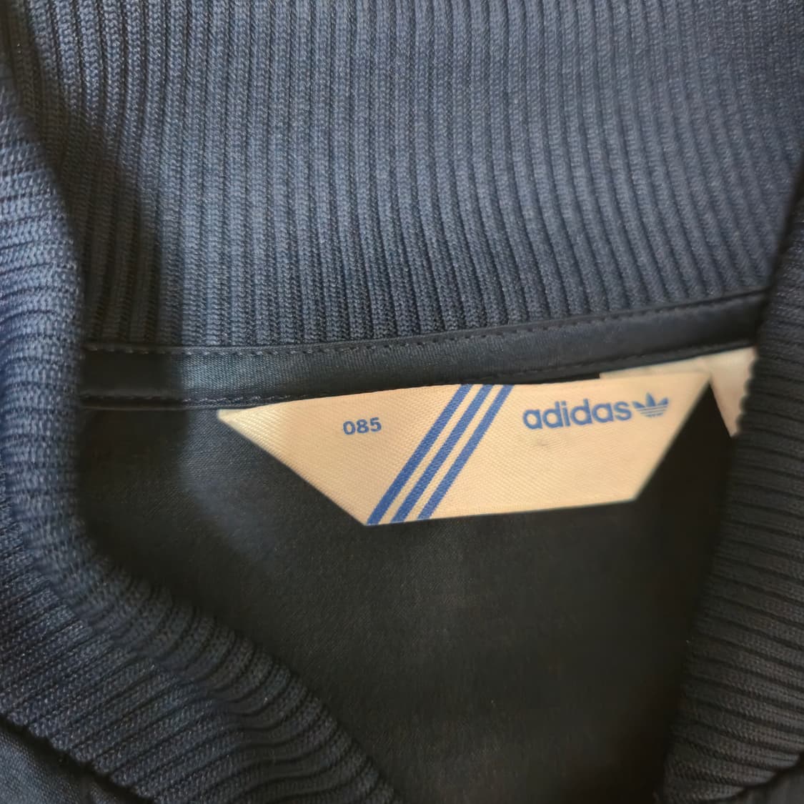 85) 아디다스 네이비 사틴 져지자켓 트랙탑 상품이미지7