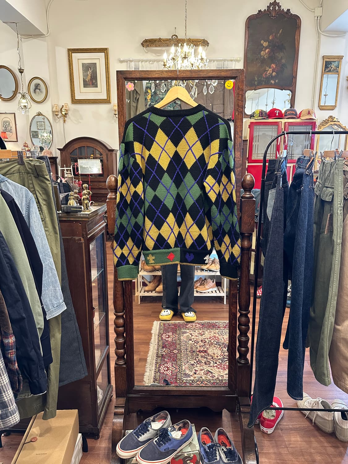 90s 야마모토 칸사이 킹니트 상품이미지6