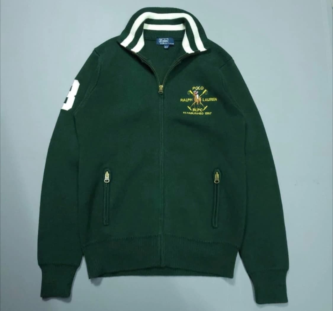 폴로 니트집업 S 상품이미지1