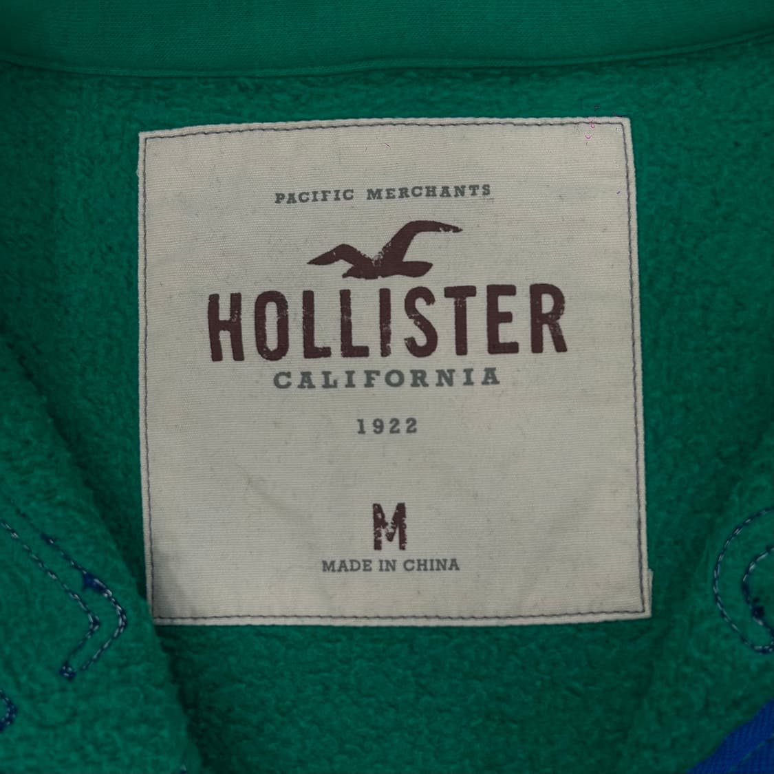 Hollister 홀리스터 블루로고 그린후드집업 상품이미지6