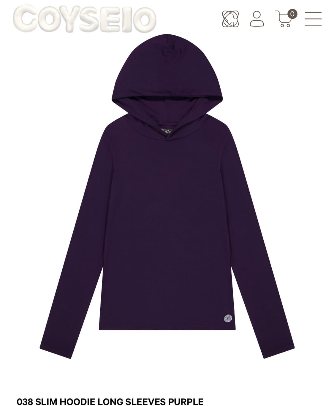 코이세이오 038 롱슬리브 퍼플 구해요 상품이미지1