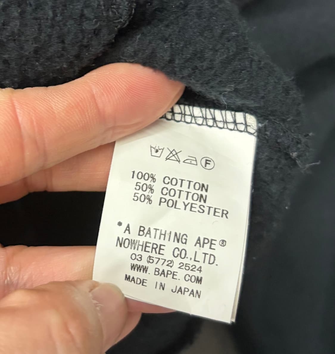 00s 베이프 A BATHING APE Nigo era 블랙 바시티 자켓 상품이미지8