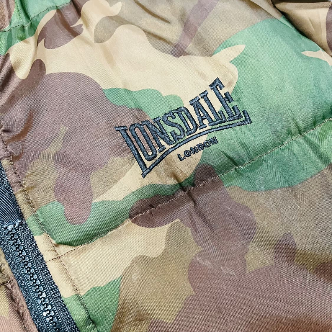 LONSDALE Camouflage duck padded jacket 상품이미지6