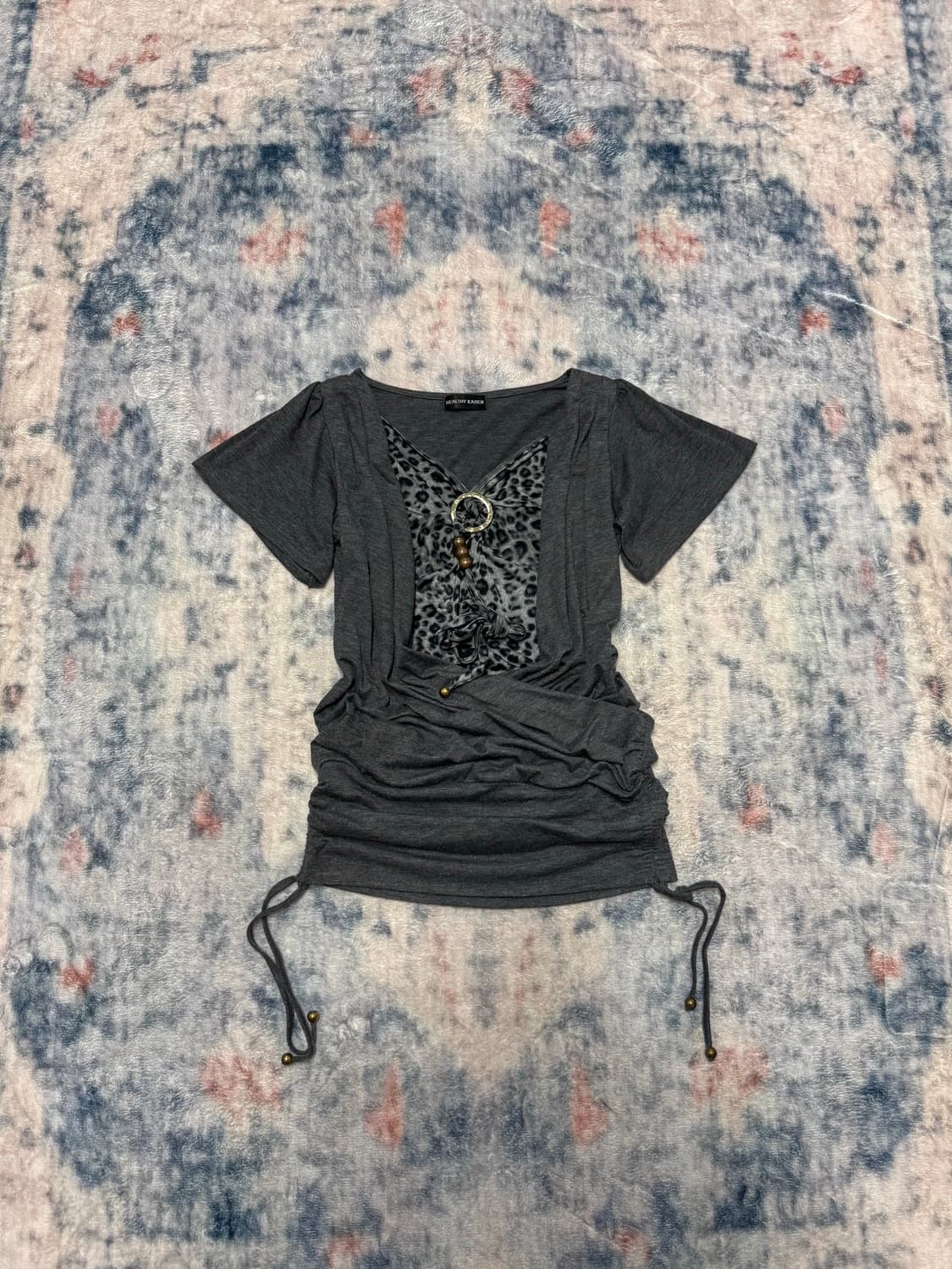 Healthy karen vkei draping top    상품이미지2