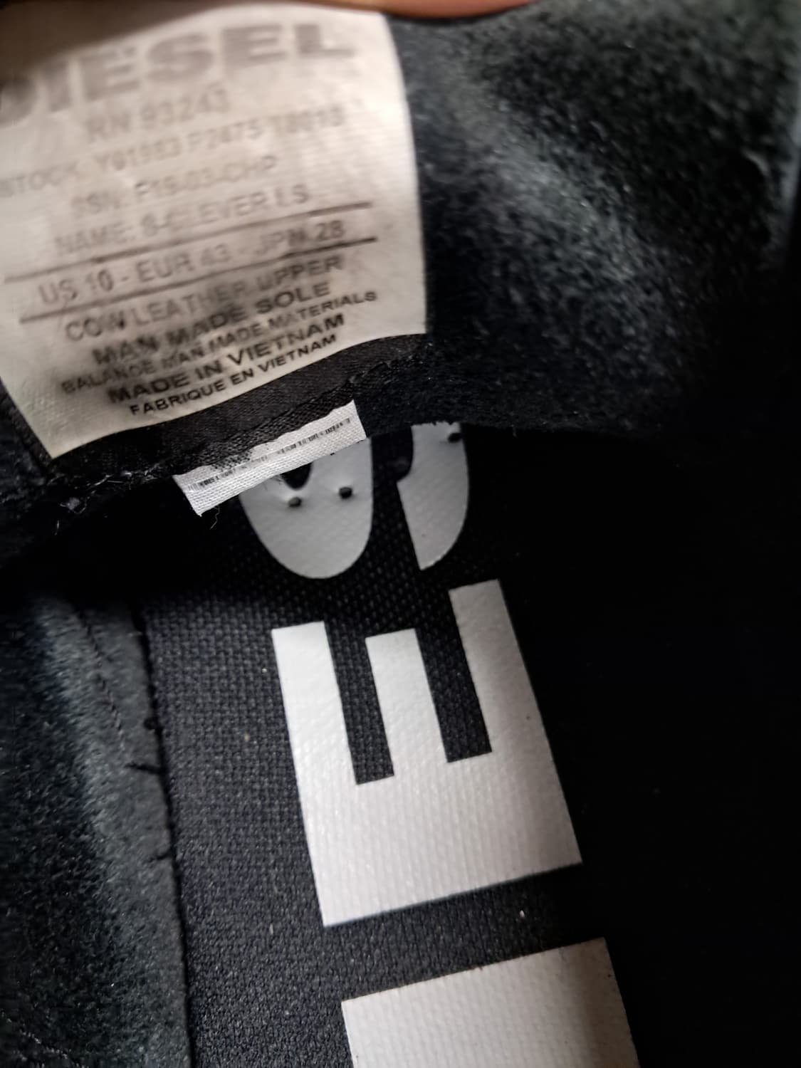 디젤 가죽운동화 상품이미지4