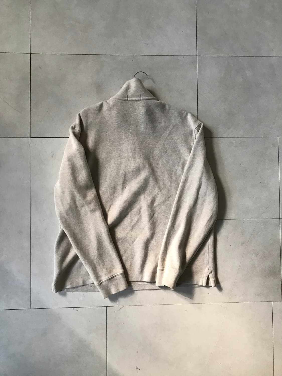 폴로 오트밀 반집업 상품이미지10