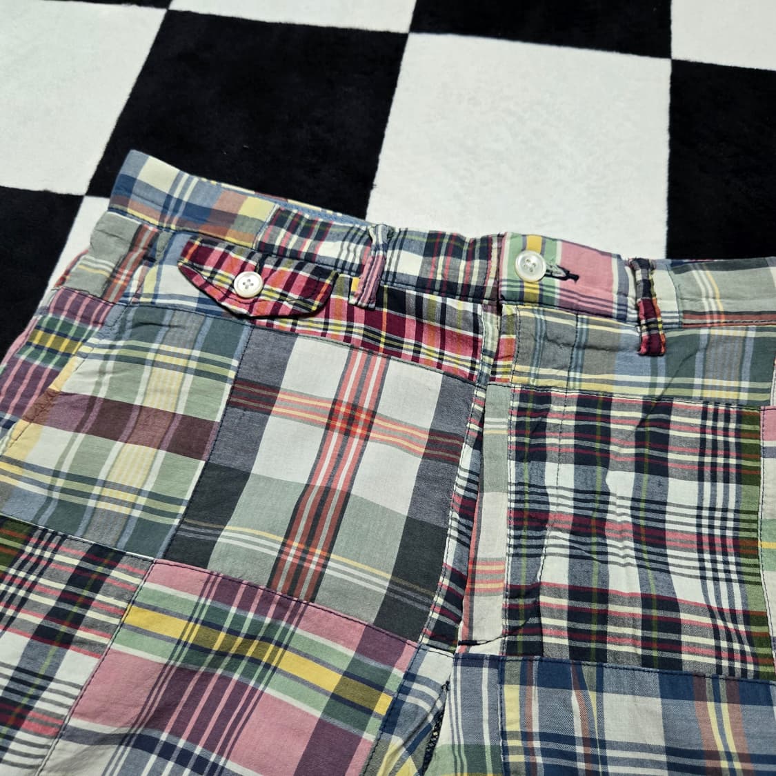 29 폴로랄프로렌 마드라스 패치워크 반바지 상품이미지2