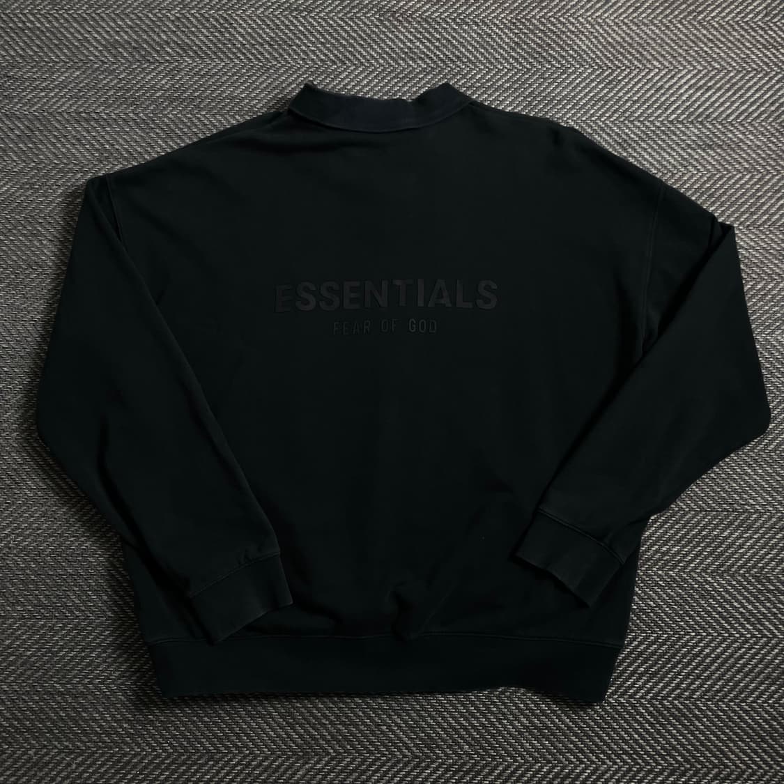 피어오브갓 에센셜 박시핏 롱슬리브 블랙 o 4383 상품이미지1