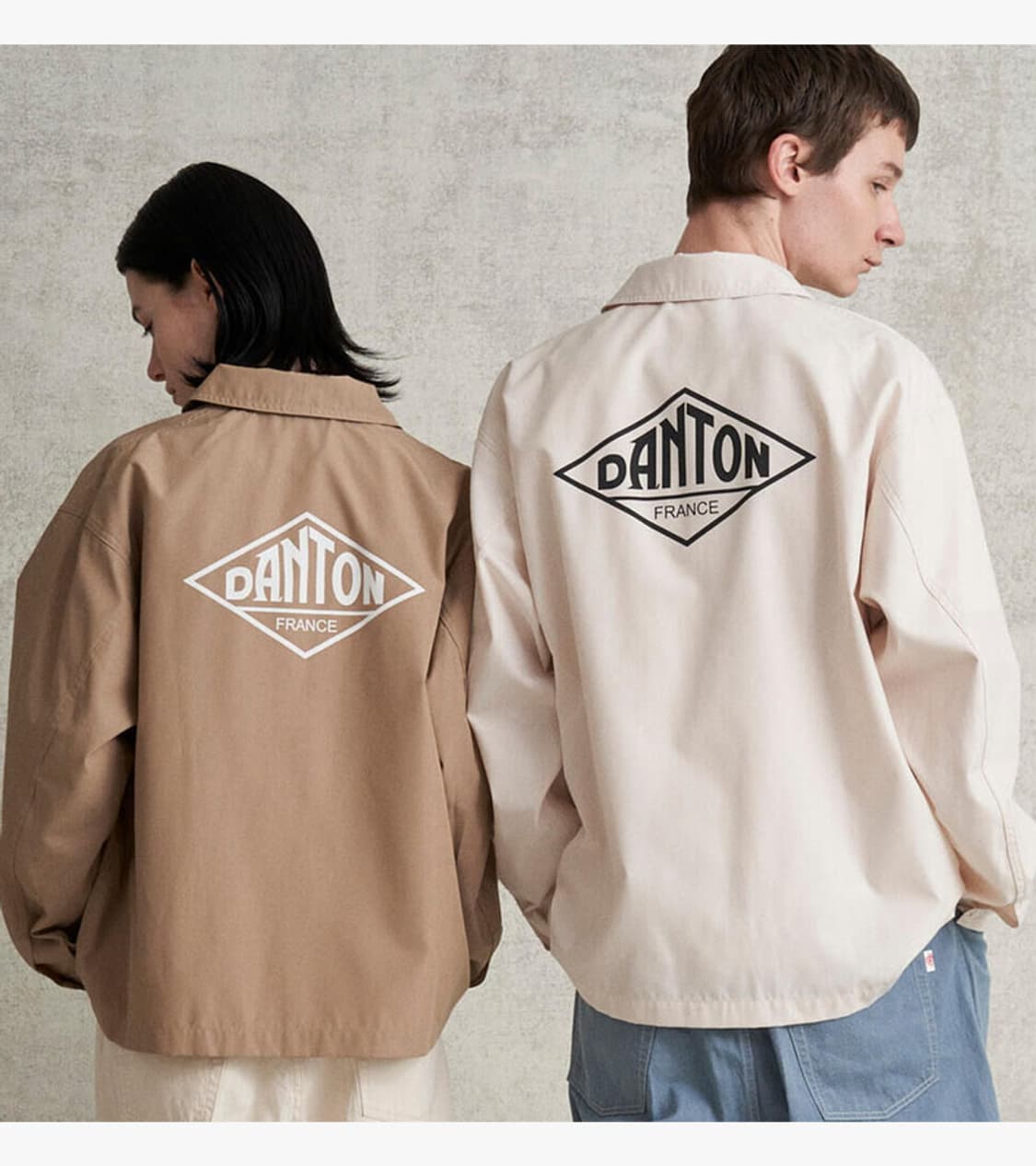 DANTON - LOGO COVERALL JACKET 상품이미지3