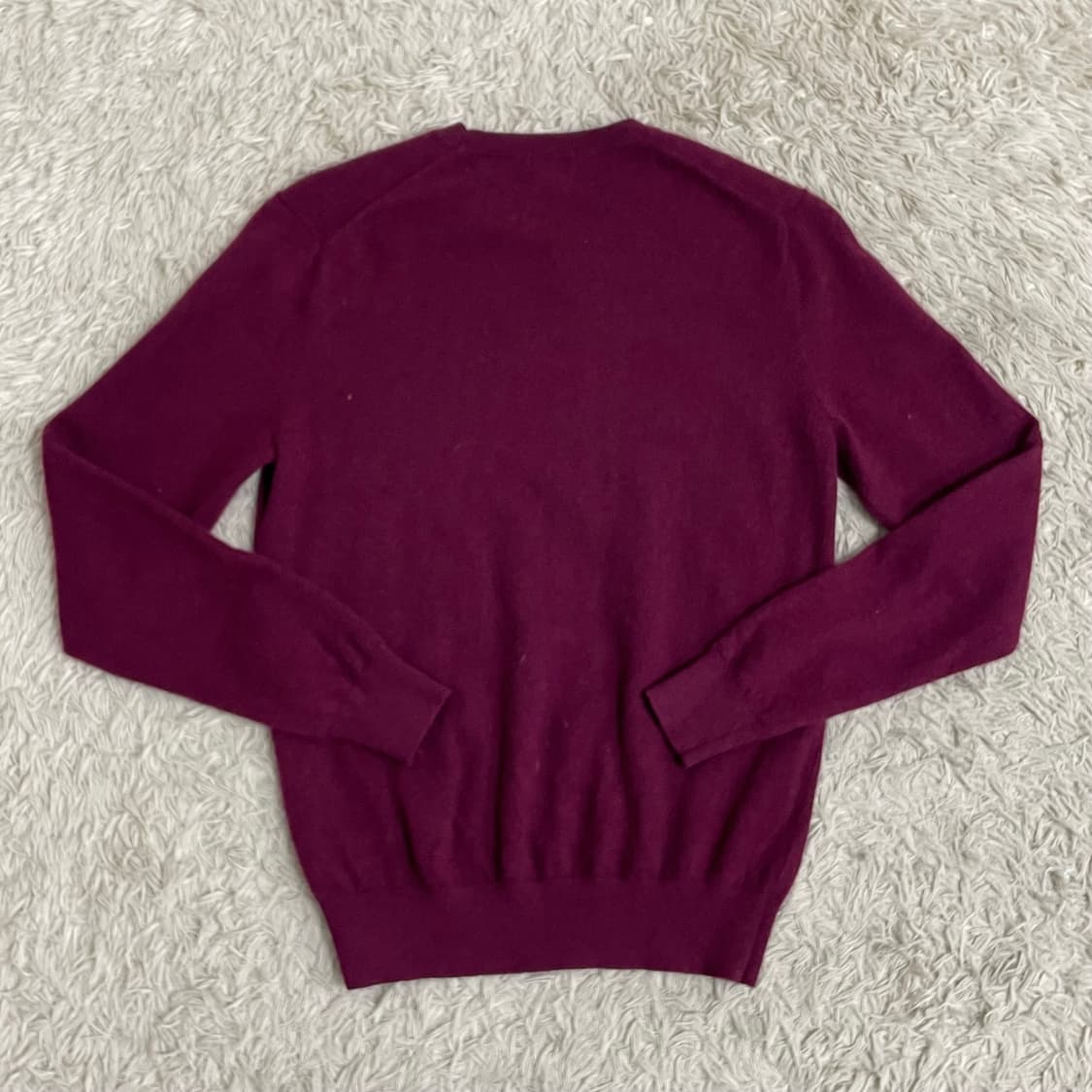 JPN 캐시미어 100% 긴팔 니트 (남S) 상품이미지5